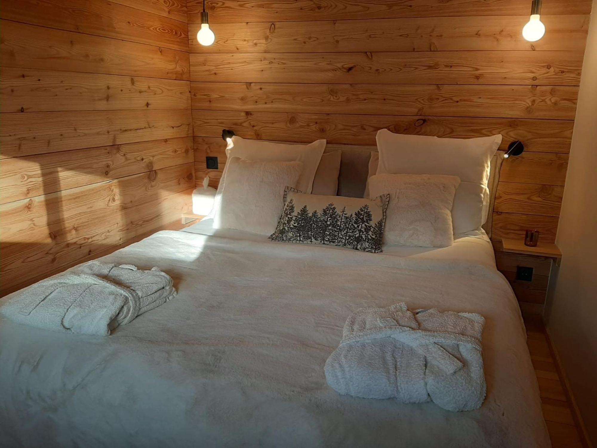 Petit Chalet Neuf Independant 2 Pers "La Cabane De Jean " Briançon Eksteriør bilde