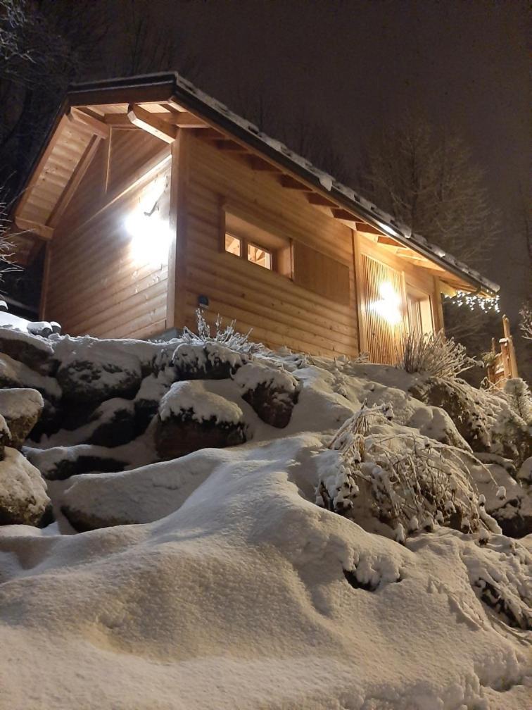 Petit Chalet Neuf Independant 2 Pers "La Cabane De Jean " Briançon Eksteriør bilde