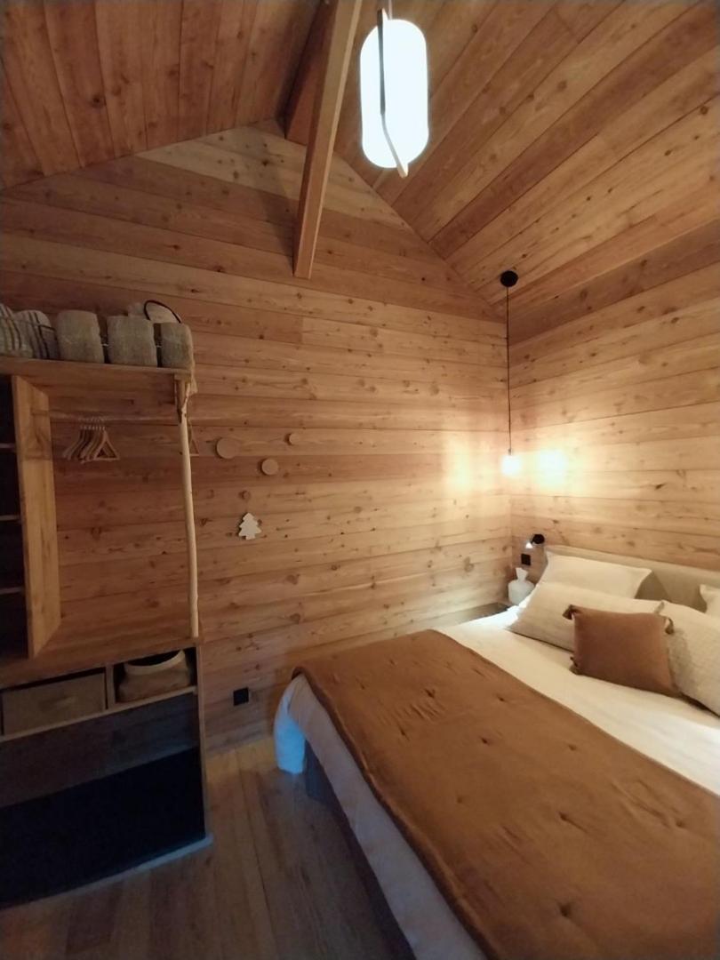 Petit Chalet Neuf Independant 2 Pers "La Cabane De Jean " Briançon Eksteriør bilde