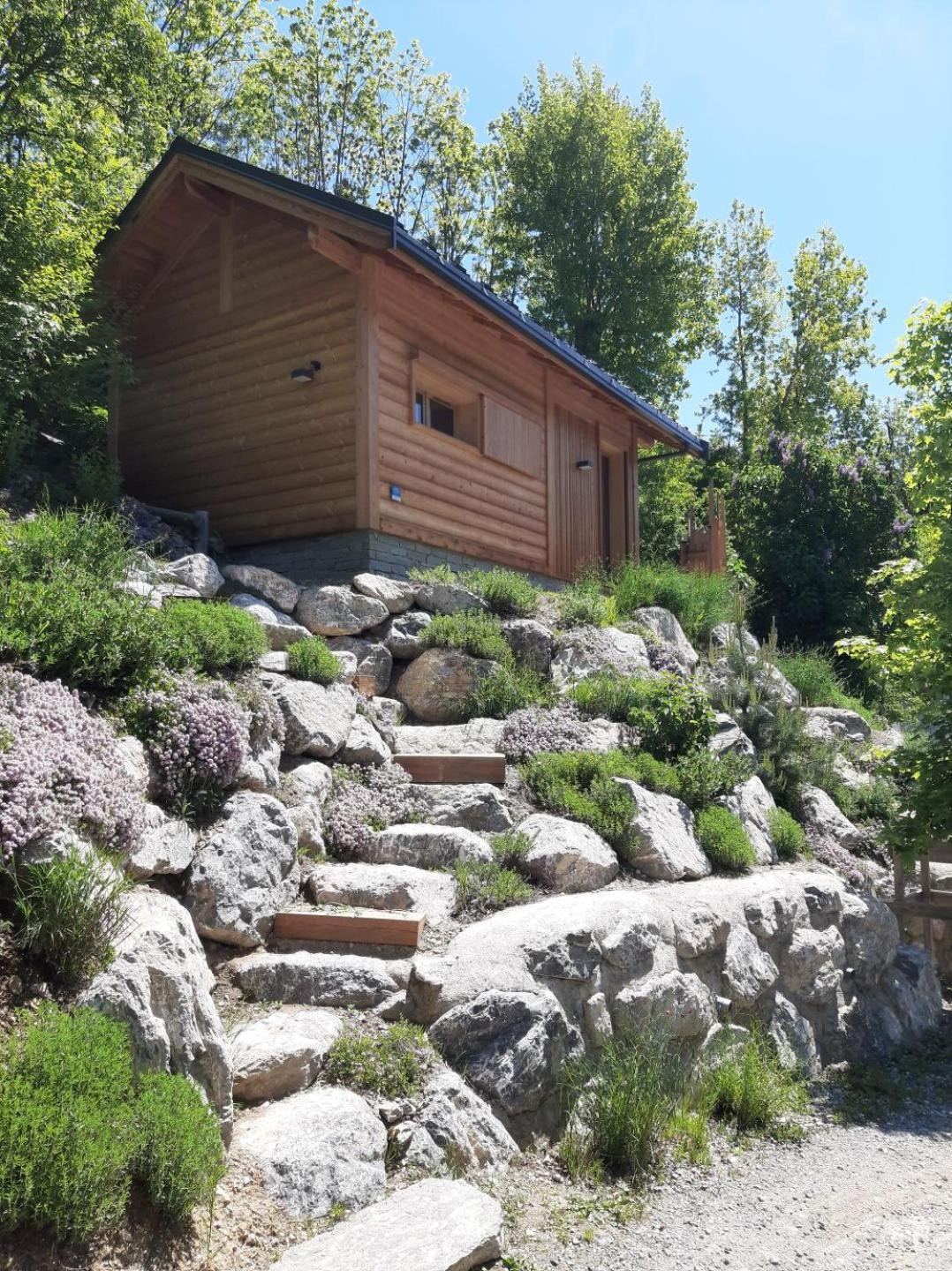 Petit Chalet Neuf Independant 2 Pers "La Cabane De Jean " Briançon Eksteriør bilde